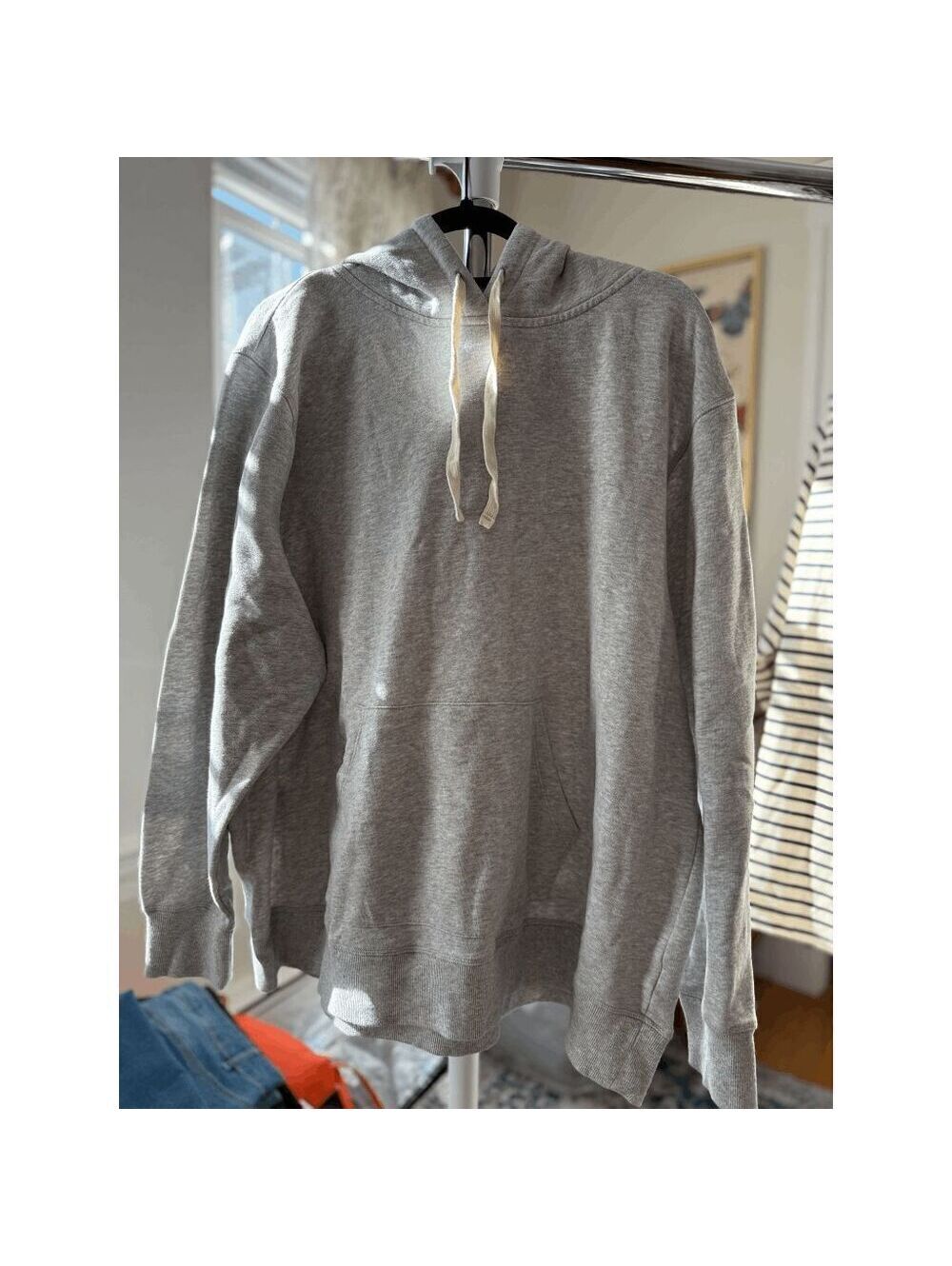 Amazon Essentials Gray Hoodie Streetwear Plus Size US 5X